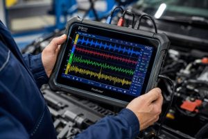 Осциллограф PicoScope в работе